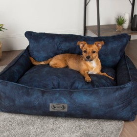 Scruffs & Tramps Dog bed navy blue L 90x70 cm by Scruffs & Tramps, Beds for dogs - Ref: Foro24-437884, Price: 152,99 €, Disco...