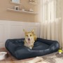 Dark blue synthetic leather dog bed 80x68x23 cm by vidaXL, Beds for dogs - Ref: Foro24-171235, Price: 42,96 €, Discount: %