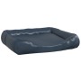 Dark blue synthetic leather dog bed 80x68x23 cm by vidaXL, Beds for dogs - Ref: Foro24-171235, Price: 34,87 €, Discount: %