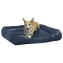 Dark blue synthetic leather dog bed 80x68x23 cm by vidaXL, Beds for dogs - Ref: Foro24-171235, Price: 34,87 €, Discount: %