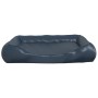 Dark blue synthetic leather dog bed 80x68x23 cm by vidaXL, Beds for dogs - Ref: Foro24-171235, Price: 34,87 €, Discount: %