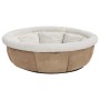 Beiges Hundebett 70x70x26 cm von vidaXL, Betten für Hunde - Ref: Foro24-171180, Preis: 44,99 €, Rabatt: %