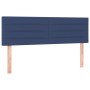 Cama box spring con colchón tela azul 140x190 cm de vidaXL, Camas y somieres - Ref: Foro24-3130351, Precio: 445,51 €, Descuen...