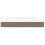 Pocket spring mattress taupe gray fabric 140x190x20 cm by vidaXL, Mattresses - Ref: Foro24-347778, Price: 218,16 €, Discount: %