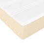 Pocket spring mattress in cream fabric 140x190x20 cm by vidaXL, Mattresses - Ref: Foro24-347779, Price: 214,00 €, Discount: %