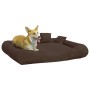 Cojín para perros con almohadas tela oxford marrón 115x100x20cm de vidaXL, Camas para perros - Ref: Foro24-171197, Precio: 56...