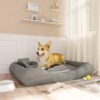 Dog cushion with pillows gray oxford fabric 115x100x20 cm by vidaXL, Beds for dogs - Ref: Foro24-171193, Price: 50,74 €, Disc...