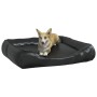 Black synthetic leather dog bed 105x80x25 cm by vidaXL, Beds for dogs - Ref: Foro24-171248, Price: 59,22 €, Discount: %