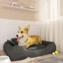 Cojín perros con almohadas tela oxford gris oscuro 75x58x18 cm de vidaXL, Camas para perros - Ref: Foro24-171187, Precio: 29,...