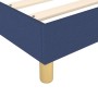 Cama box spring con colchón tela azul 140x190 cm de vidaXL, Camas y somieres - Ref: Foro24-3144520, Precio: 386,39 €, Descuen...