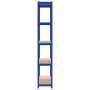 Shelving 5 levels 3 units steel and blue plywood by vidaXL, Industrial shelving - Ref: Foro24-3154166, Price: 143,97 €, Disco...