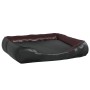 Cama para perros de cuero sintético negro y marrón 105x80x25 cm de vidaXL, Camas para perros - Ref: Foro24-171242, Precio: 55...