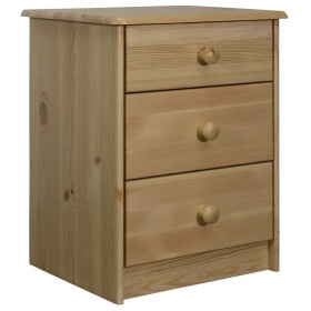 Solid pine wood chest of drawers 43x34x53 cm by vidaXL, Drawers - Ref: Foro24-325536, Price: 72,53 €, Discount: %