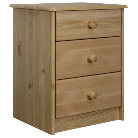 Cajonera de madera maciza de pino 43x34x53 cm de vidaXL, Cajoneras - Ref: Foro24-325536, Precio: 72,84 €, Descuento: %