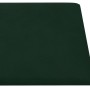 Wall panels 12 pcs dark green velvet 30x30 cm 1.08m² by vidaXL, Wall covering - Ref: Foro24-343809, Price: 42,14 €, Discount: %