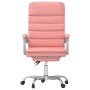 Silla de oficina reclinable masaje cuero sintético rosa de vidaXL, Sillas de oficina - Ref: Foro24-349731, Precio: 137,08 €, ...