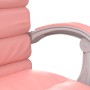 Pink synthetic leather massage reclining office chair by vidaXL, Office chairs - Ref: Foro24-349731, Price: 137,08 €, Discoun...