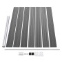 Set de panel de valla WPC gris 526x146 cm de vidaXL, Paneles de vallas - Ref: Foro24-3070456, Precio: 929,75 €, Descuento: %