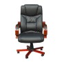 Silla Ejecutivo De Cuero Silla Oficina de vidaXL, Sillas de oficina - Ref: Foro24-20034, Precio: 226,33 €, Descuento: %