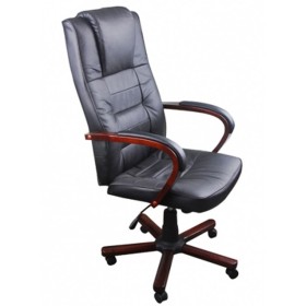 Black luxurious office chair by vidaXL, Office chairs - Ref: Foro24-20005, Price: 261,14 €, Discount: %