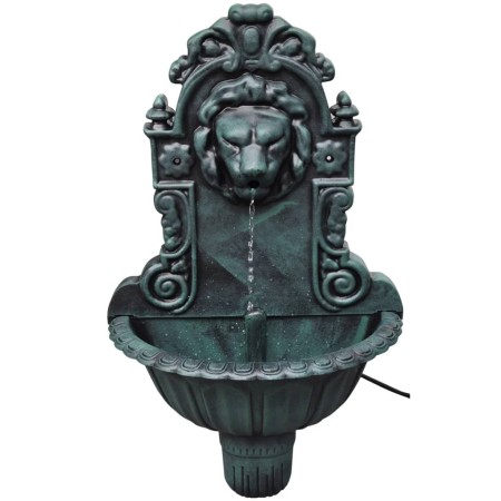 Fuente de pared diseño cabeza de león de vidaXL, Fuentes y cascadas - Ref: Foro24-40538, Precio: 63,46 €, Descuento: %