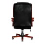 Sillón Ejecutivo De Cuero Con Respaldo Alto de vidaXL, Sillas de oficina - Ref: Foro24-20037, Precio: 222,04 €, Descuento: %