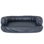 Cama para perros de espuma cuero sintético azul oscuro 60x42 cm de vidaXL, Camas para perros - Ref: Foro24-171313, Precio: 34...