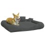 Cojín perros con almohadas tela oxford gris oscuro 115x100x20cm de vidaXL, Camas para perros - Ref: Foro24-171189, Precio: 54...