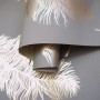 DUTCH WALLCOVERINGS Papel pintado Fawning Feather gris y oro rosa de DUTCH WALLCOVERINGS, Papel pintado - Ref: Foro24-437412,...