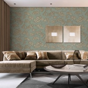 DUTCH WALLCOVERINGS Green pine wall paper by DUTCH WALLCOVERINGS, Painted paper - Ref: Foro24-437397, Price: 41,99 €, Discoun...