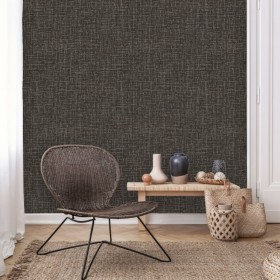 DUTCH WALLCOVERINGS Black thread wallpaper by DUTCH WALLCOVERINGS, Painted paper - Ref: Foro24-437407, Price: 29,99 €, Discou...