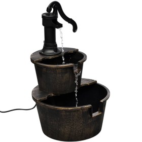 Brunnen mit Brunnenpumpen-Design von vidaXL, Brunnen und Wasserfälle - Ref: Foro24-40539, Preis: 62,40 €, Rabatt: %