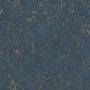 DUTCH WALLCOVERINGS Papel de pared mármol azul y dorado de DUTCH WALLCOVERINGS, Papel pintado - Ref: Foro24-437388, Precio: 3...