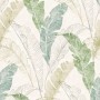 DUTCH WALLCOVERINGS Gray and green tropical leaf wallpaper by DUTCH WALLCOVERINGS, Painted paper - Ref: Foro24-437386, Price:...