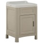 Wäscheschrank 60x51x89 cm Sand von vidaXL, Schließfächer und Lagerschränke - Ref: Foro24-331327, Preis: 95,26 €, Rabatt: %