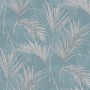 DUTCH WALLCOVERINGS Papel de pared Palm Springs azul y gris de DUTCH WALLCOVERINGS, Papel pintado - Ref: Foro24-437385, Preci...