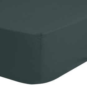 Good Morning Sábana bajera ajustable verde oscuro 90x220 cm de Good Morning, Sábanas - Ref: Foro24-438125, Precio: 21,68 €, D...