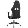 Gaming-Stuhl mit Fußstütze aus schwarzem rotem Kunstleder von vidaXL, Gaming-Stühle - Ref: Foro24-3143654, Preis: 138,99 €, R...