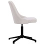 Cream fabric swivel dining chair by vidaXL, dining chairs - Ref: Foro24-330893, Price: 66,97 €, Discount: %