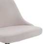 Cream fabric swivel dining chair by vidaXL, dining chairs - Ref: Foro24-330893, Price: 66,97 €, Discount: %