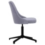 Light Gray Fabric Swivel Dining Chair by vidaXL, dining chairs - Ref: Foro24-330890, Price: 66,97 €, Discount: %