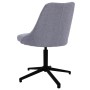 Light Gray Fabric Swivel Dining Chair by vidaXL, dining chairs - Ref: Foro24-330890, Price: 66,97 €, Discount: %