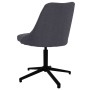 Dark gray fabric swivel dining chair by vidaXL, dining chairs - Ref: Foro24-330891, Price: 66,97 €, Discount: %