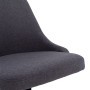 Dark gray fabric swivel dining chair by vidaXL, dining chairs - Ref: Foro24-330891, Price: 66,97 €, Discount: %