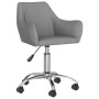 Light gray fabric swivel dining chair by vidaXL, dining chairs - Ref: Foro24-330925, Price: 93,87 €, Discount: %