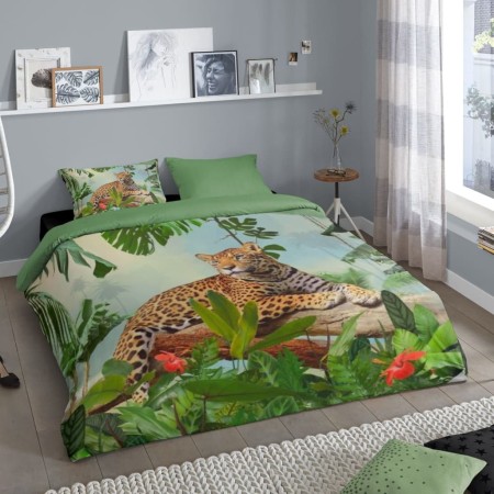 Good Morning Funda de edredón JUNGLE 135x200 cm multicolor de Good Morning, Fundas de nórdico - Ref: Foro24-437855, Precio: 4...