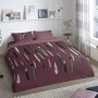 Good Morning Funda de edredón FEATHERS 155x220 cm burdeos de Good Morning, Fundas de nórdico - Ref: Foro24-437850, Precio: 53...