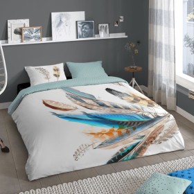 Good Morning FEATHER Bettbezug 155x220 cm mehrfarbig von Good Morning, Bettbezüge - Ref: Foro24-437861, Preis: 49,99 €, Rabat...