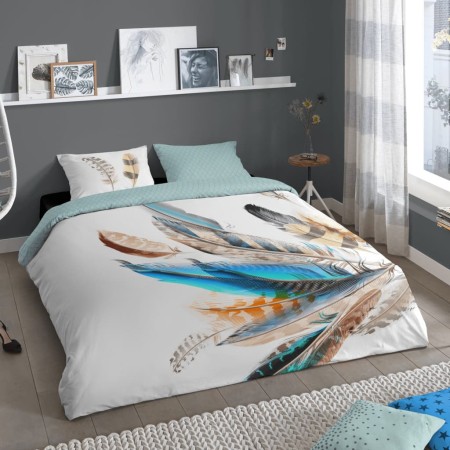 Good Morning Funda de edredón FEATHER 155x220 cm multicolor de Good Morning, Fundas de nórdico - Ref: Foro24-437861, Precio: ...