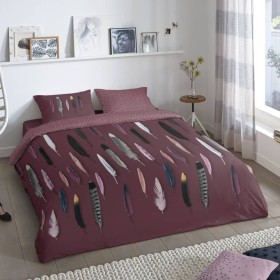 Good Morning FEATHERS duvet cover 140x200/220 cm burgundy by Good Morning, Duvet covers - Ref: Foro24-437846, Price: 36,99 €,...